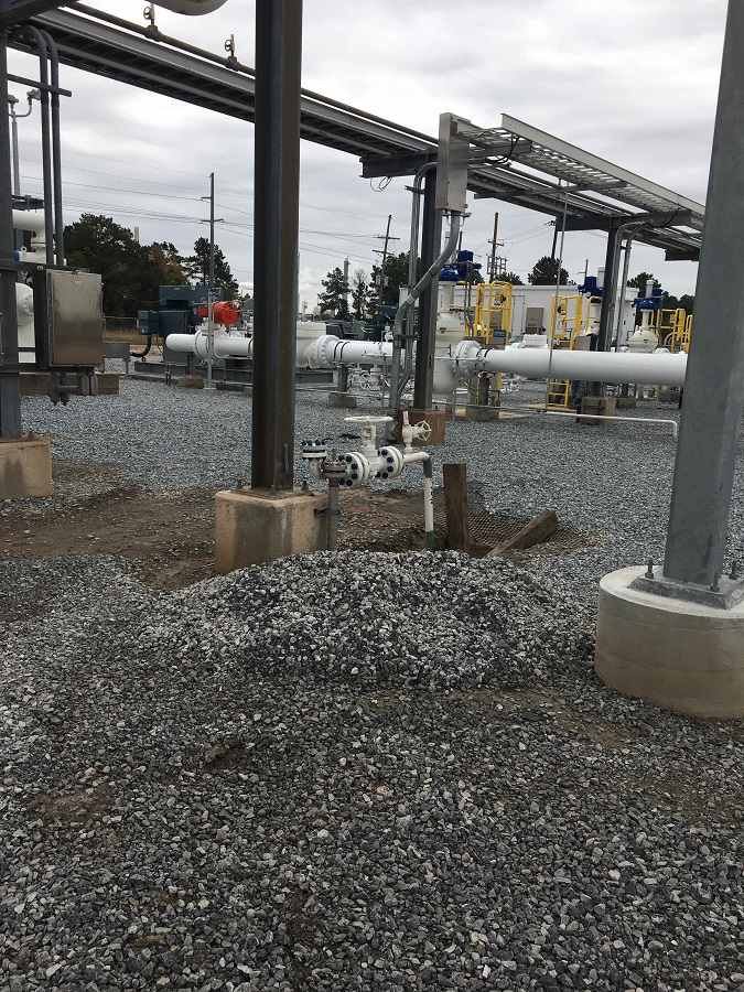 Photos of the Aegis Booster Station