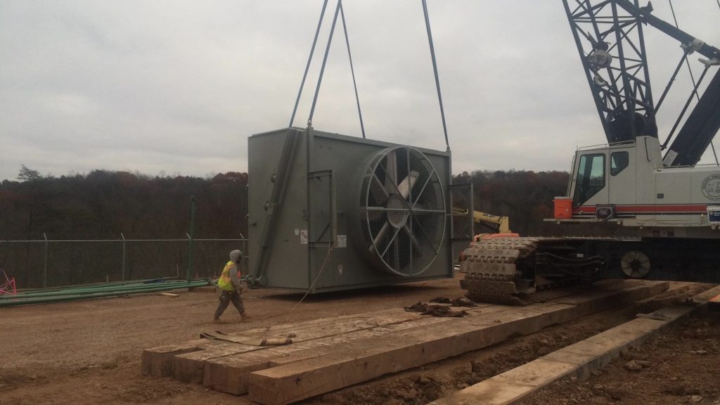 Photos of the Nichols Compressor Station construction