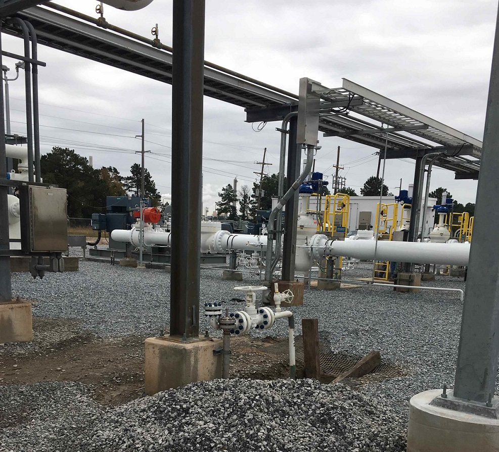 Photos of the Aegis Booster Station