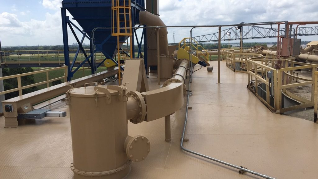 Photos of the construction at Continental Cement