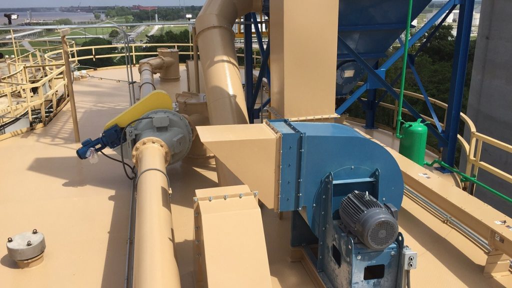 Photos of the construction at Continental Cement