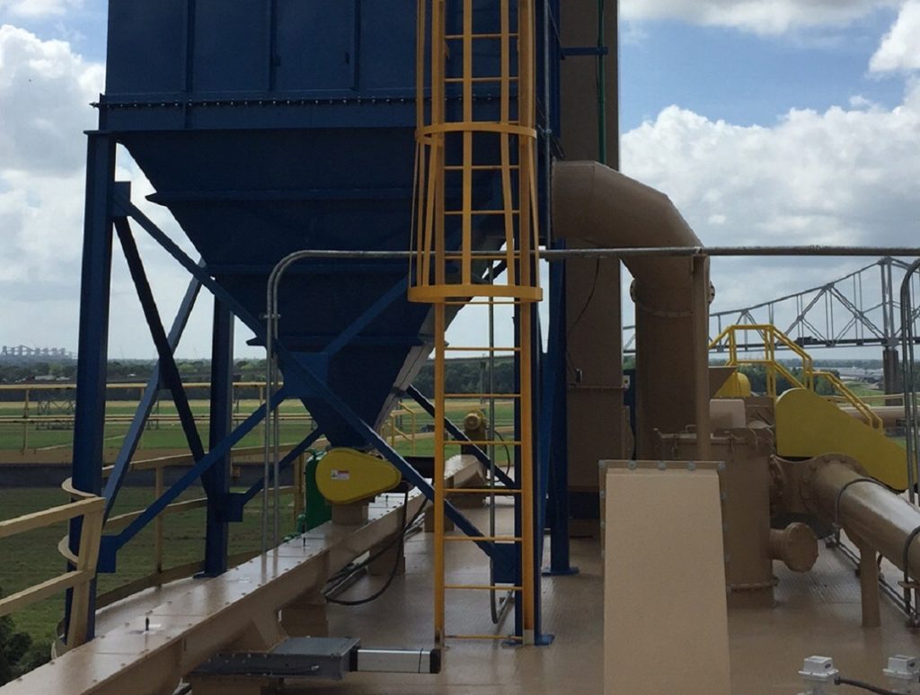Photos of the construction at Continental Cement