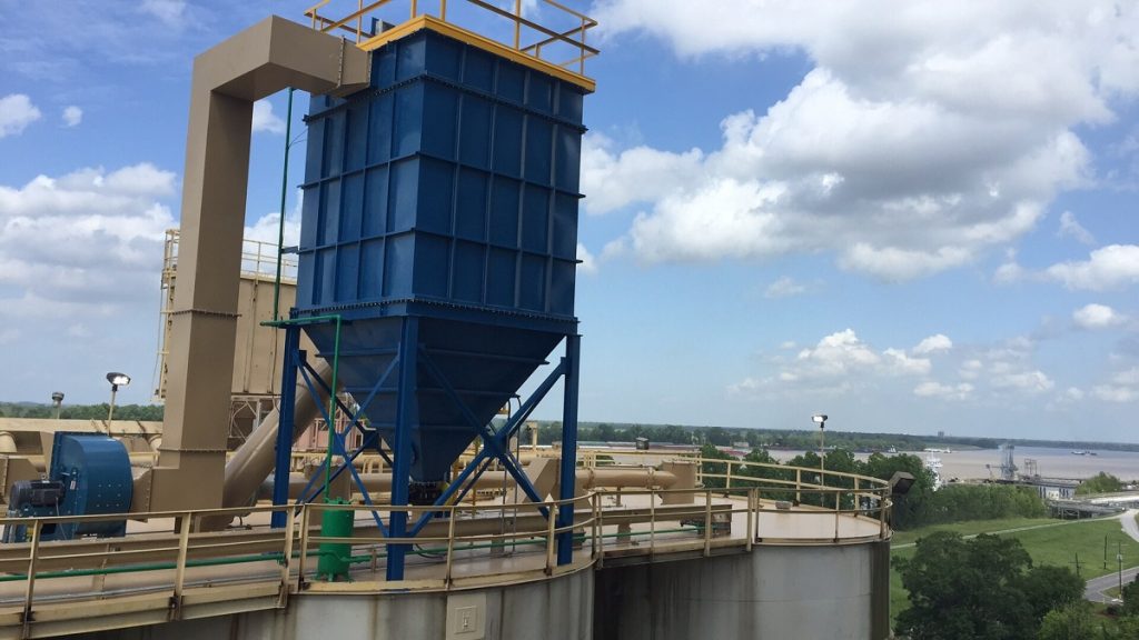Photos of the construction at Continental Cement