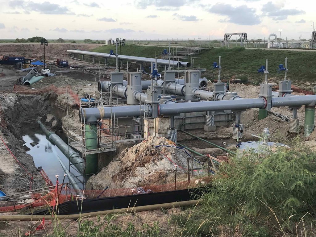Photos from the Jones Creek Tank Farm Facility