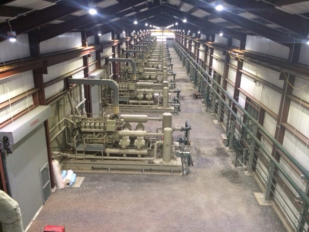 Photos from the Banner Compressor Station project