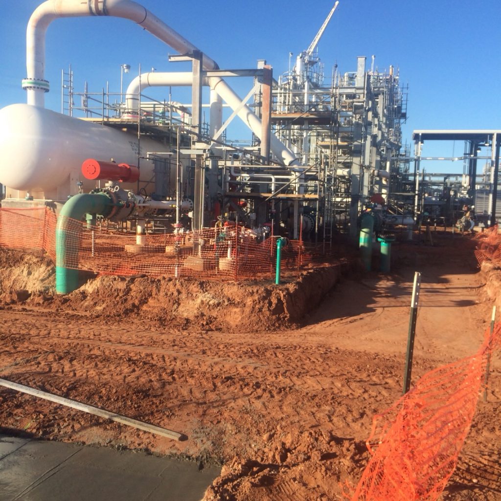 Photos from the Bradley Gas Plant