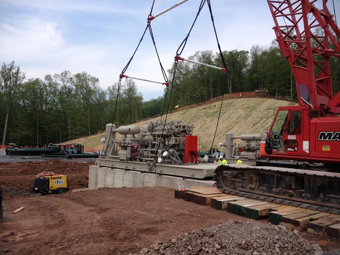 Photos from the Banner Compressor Station project