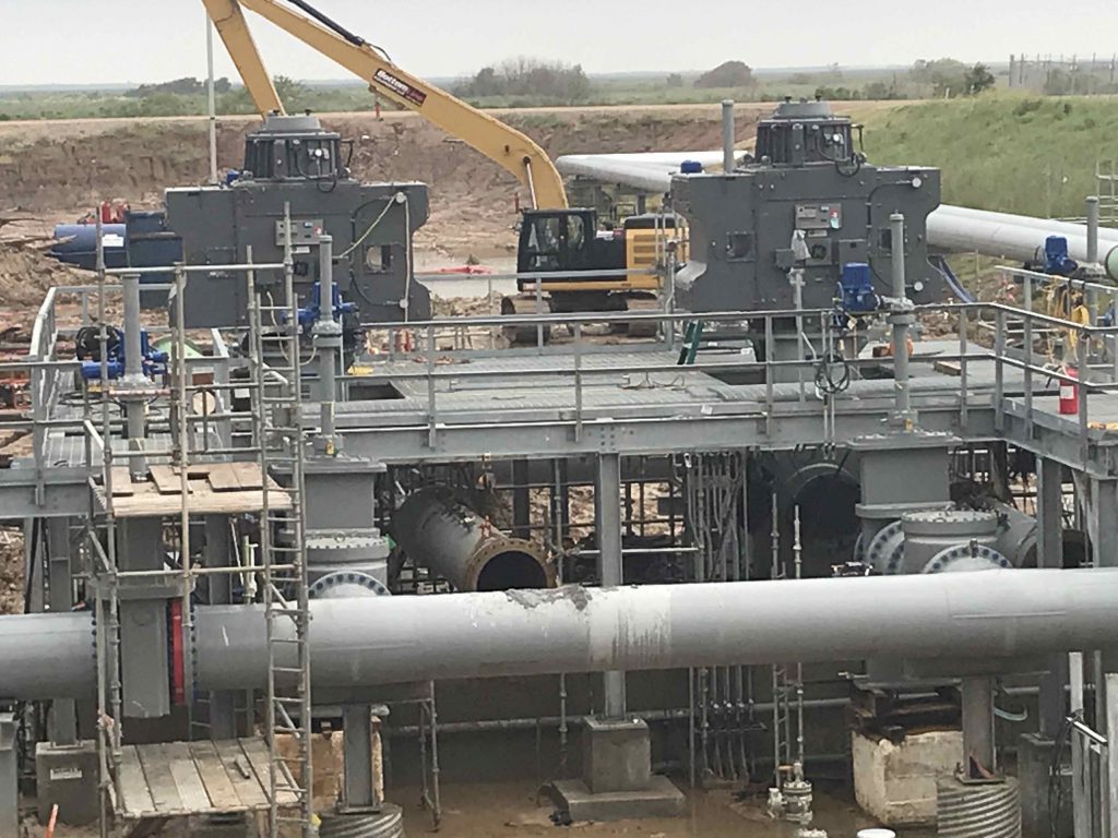 Photos from the Jones Creek Tank Farm Facility