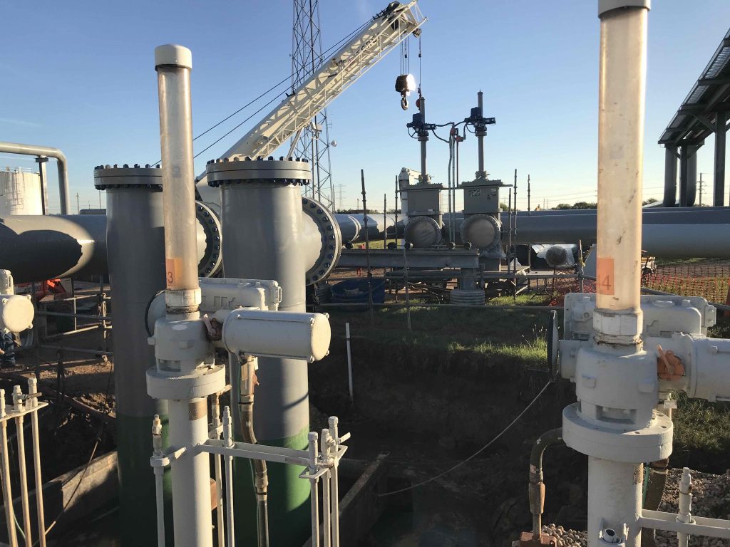 Photos from the Jones Creek Tank Farm Facility