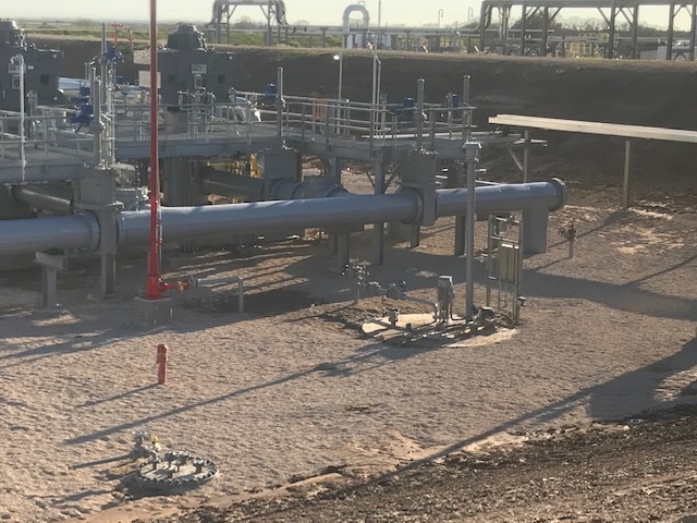 Photos from the Jones Creek Tank Farm Facility