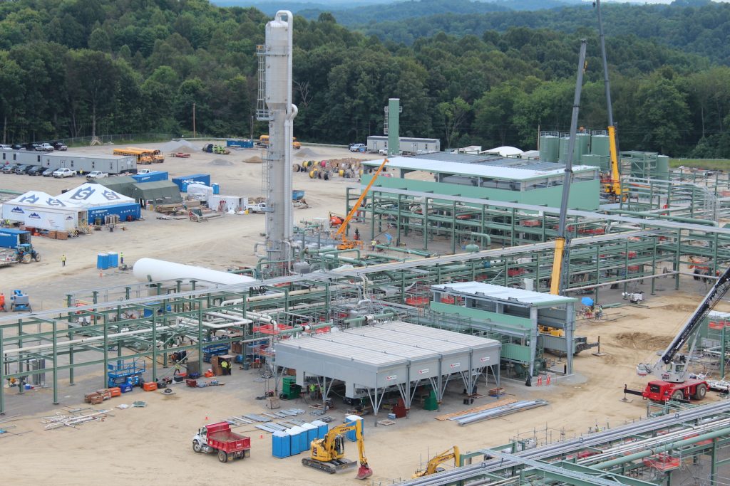 Photos from the Leesville Gas Plant construction project