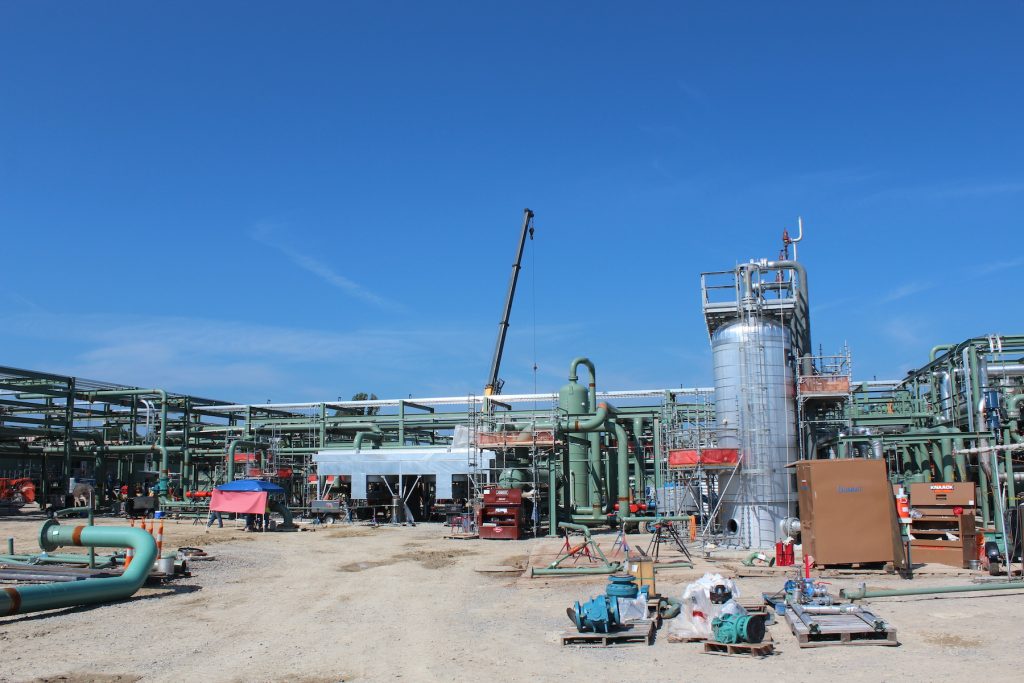 Photos from the Leesville Gas Plant construction project