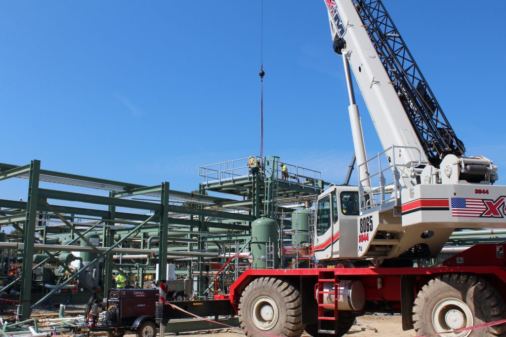 Photos from the Leesville Gas Plant construction project