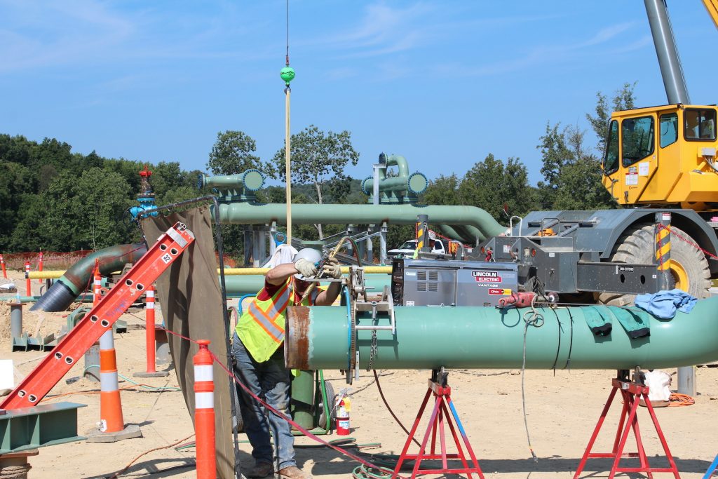Photos from the Leesville Gas Plant construction project